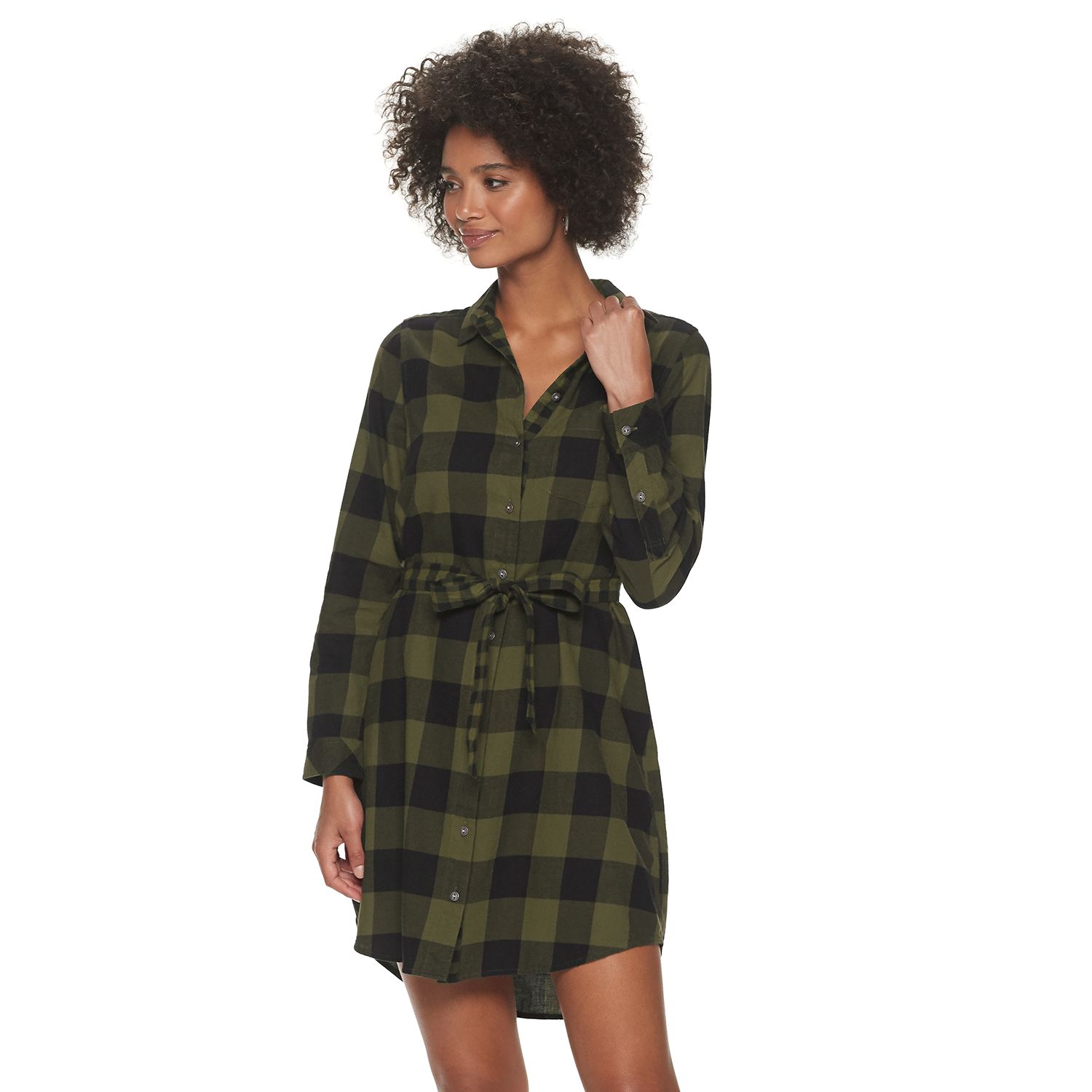 Sonoma Goods For Life® Flannel Shirt Dress